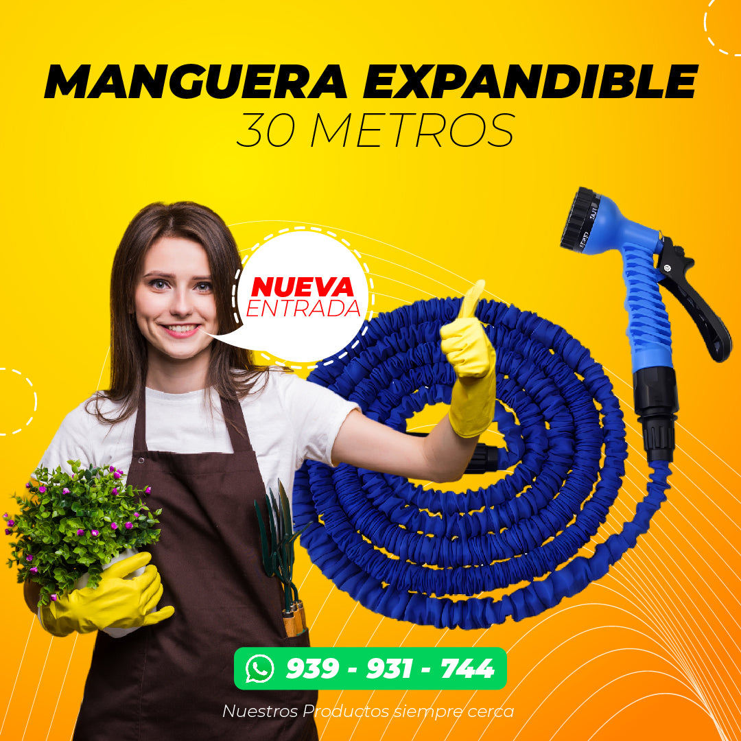 MANGUERA EXPANSIBLE 30 METROS